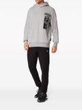 Plein Sport Scratch logo-print hoodie