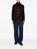 Eleventy ribbed-sleeves jacket