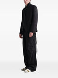 FENDI high-neck flap-pocket jacket