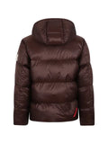 AFTER LABEL quilted hooded jacket