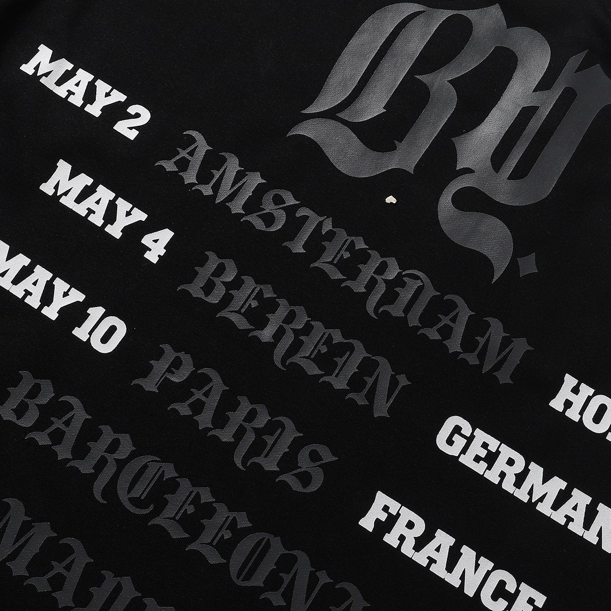 BKYS Revival Skull DJ Tour Graphic T-Shirt